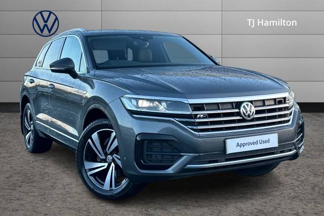 Volkswagen Touareg 3.0 V6 TDI 4Motion R-Line Tech 5dr Tip Auto Estate Diesel GREY