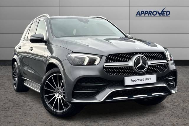 Mercedes-Benz GLE Class 2.9 GLE 400d 4Matic AMG Line Prem 5dr 9G-Tronic [7 St] Estate Diesel GREY
