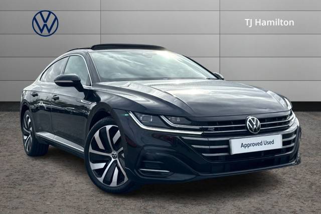 Volkswagen Arteon 2.0 TDI R-Line 5dr DSG Saloon Diesel Black