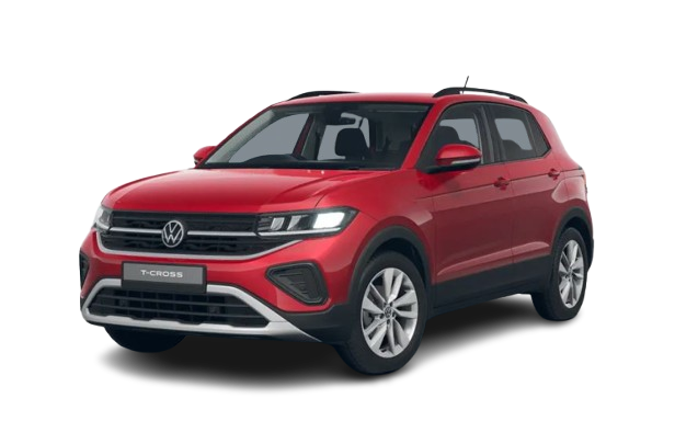 Volkswagen T-cross Match 1.0 TSI 115PS 7-Speed DSG SUV Petrol Kings Red