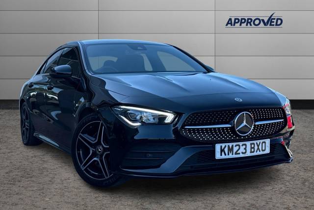 Mercedes-Benz CLA 2.0 CLA 220d AMG Line Executive 4dr Tip Auto Coupe Diesel BLACK