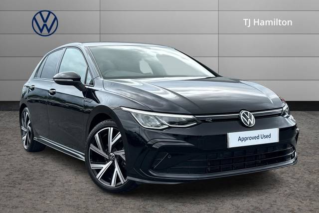 Volkswagen Golf 2.0 TDI 150 R-Line 5dr DSG Hatchback Diesel BLACK