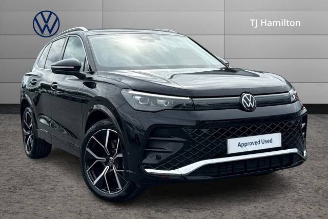 Volkswagen Tiguan 2.0 TDI R-Line 5dr DSG Estate Diesel BLACK