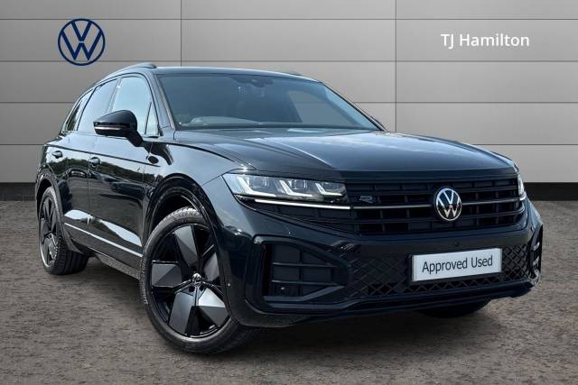 Volkswagen Touareg 3.0 V6 TDI 4Motion 286 Black Edition 5dr Tip Auto Estate Diesel BLACK