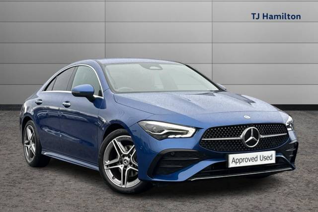 Mercedes-Benz CLA 1.3 CLA 180 AMG Line Executive 4dr Tip Auto Coupe Petrol BLUE