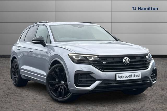 Volkswagen Touareg 3.0 V6 TDI 4Motion Black Edition 5dr Tip Auto Estate Diesel SILVER