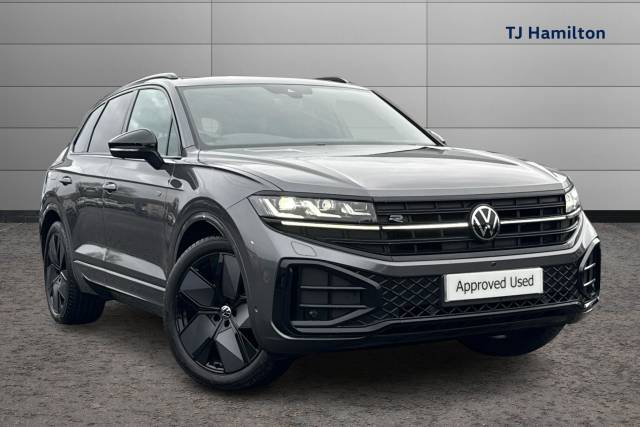 Volkswagen Touareg 3.0 V6 TDI 4Motion 286 Black Edition 5dr Tip Auto Estate Diesel GREY