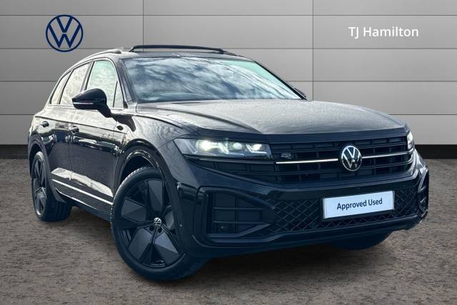 Volkswagen Touareg 3.0 V6 TDI 4Motion 286 Black Edition 5dr Tip Auto Estate Diesel BLACK
