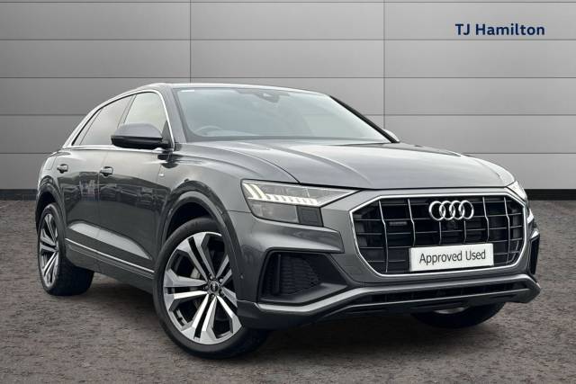 Audi Q8 3.0 50 TDI Quattro S Line 5dr Tiptronic [Leather] Estate Diesel GREY
