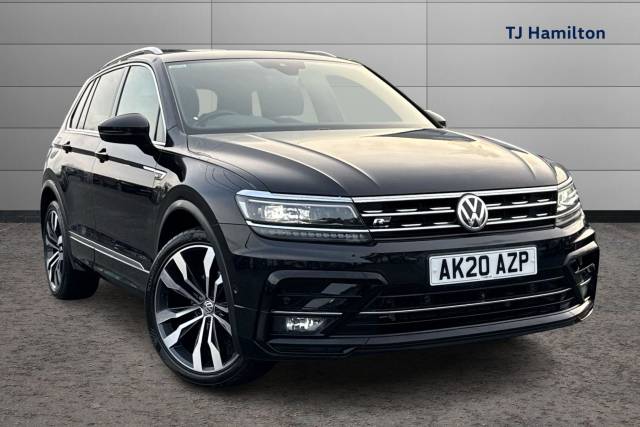 Volkswagen Tiguan 2.0 TDi 150 4Motion R-Line Tech 5dr DSG Estate Diesel BLACK