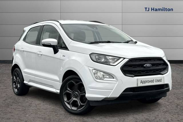 Ford Ecosport 1.0 EcoBoost 125 ST-Line 5dr Hatchback Petrol WHITE