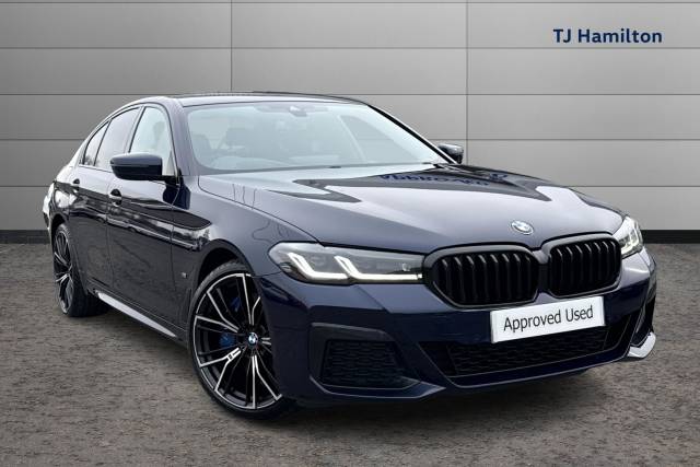BMW 5 Series 3.0 530d xDrive MHT M Sport 4dr Auto Saloon Diesel BLUE