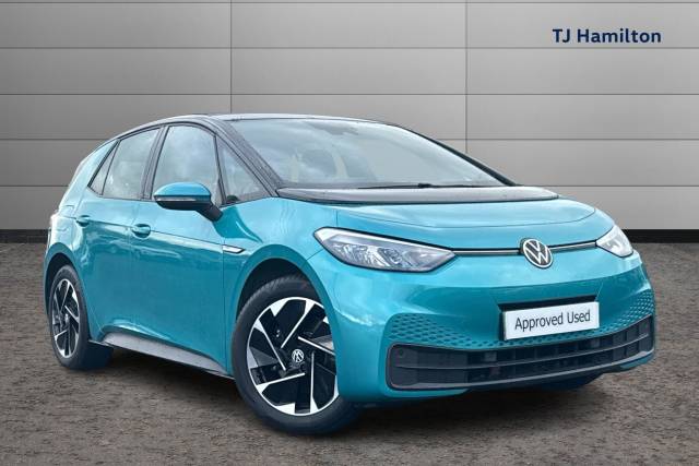 Volkswagen ID.3 0.0 150kW Life Pro Performance 58kWh 5dr Auto Hatchback Electric TURQUOISE