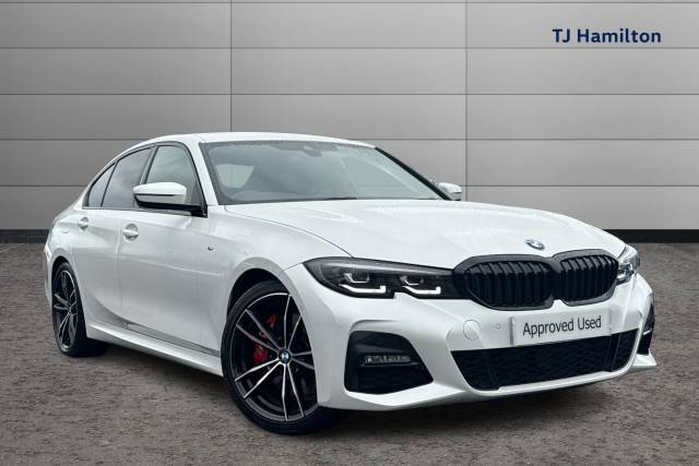 BMW 3 Series 2.0 320i M Sport 4dr Step Auto Saloon Petrol WHITE