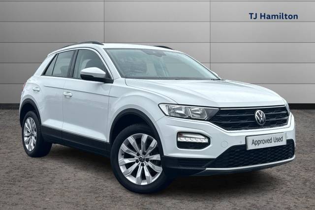 Volkswagen T-Roc 1.0 TSI 110 SE 5dr Hatchback Petrol WHITE