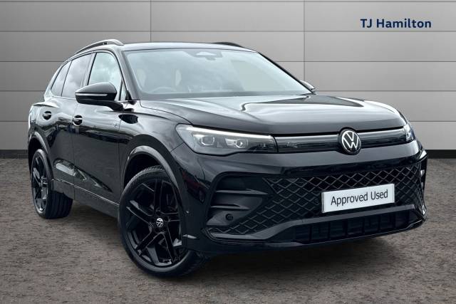 Volkswagen Tiguan 2.0 TDI R-Line 5dr DSG Estate Diesel BLACK