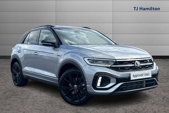 Volkswagen T-Roc 1.5 TSI Black Edition Plus 5dr Hatchback Petrol SILVER