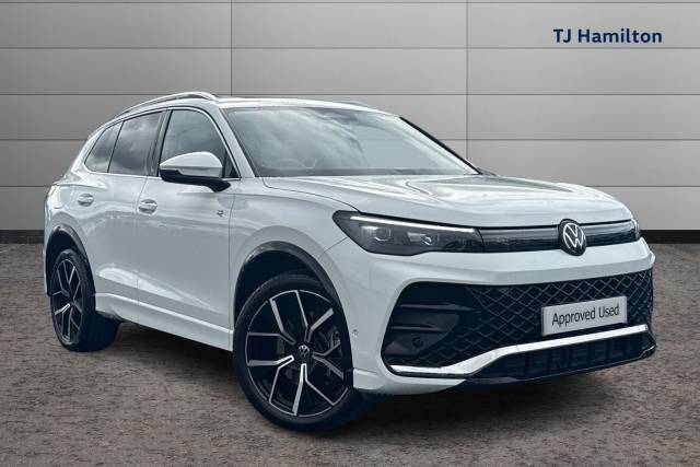 Volkswagen Tiguan 2.0 TDI R-Line 5dr DSG Estate Diesel WHITE