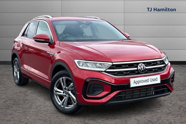 Volkswagen T-Roc 1.5 TSI R-Line 5dr DSG Hatchback Petrol RED