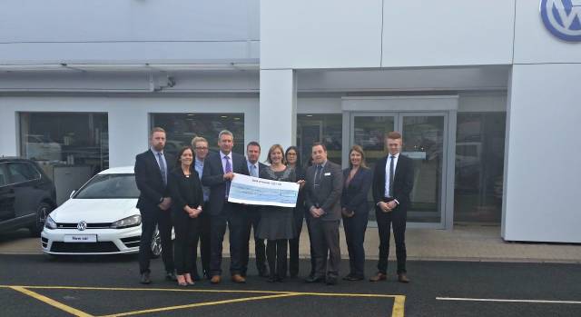 T J Hamilton raise £2,000 for Charis Cancer Care in our 0-5K run!