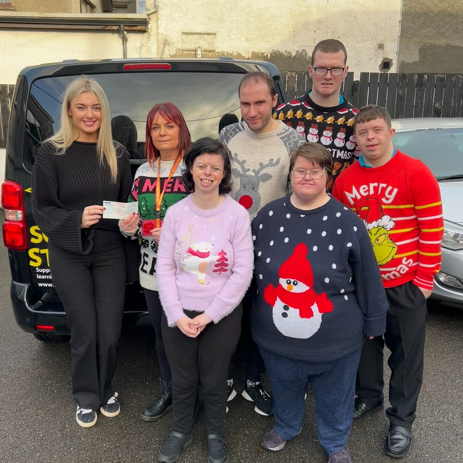 £750 Raised for Superstars Cookstown Through Christmas Jumper Day
